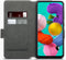 CaseBoutique Slimfit Bookcase hoesje geschikt voor Samsung Galaxy A41 - Effen Grijs - Kunstleer
