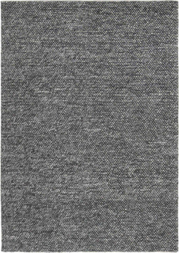 Drops Dark Grey Vloerkleed - 170x240 - Rechthoek - Laagpolig,Structuur Tapijt - Industrieel - Antraciet, Grijs