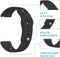 iMoshion Bandje Geschikt voor Fitbit Versa Lite / Versa 2 - iMoshion Siliconen bandje - Zwart