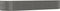 vidaXL - Plantenbak - 447x140x68 - cm - gepoedercoat - staal - grijs