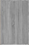 vidaXL - Bureau - 100x49x75 - cm - bewerkt - hout - grijs - sonoma - eikenkleurig