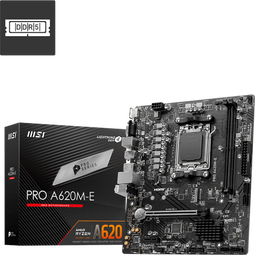 MSI PRO A620M-E - Micro-ATX Moederbord - Socket AM5 - DDR5 tot 6000+ MHz