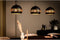 Hanglamp Trophy Bowl 3-lichts - Zwart | BY-OLAF