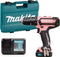 Makita - DF333DSAP1 - Accu Boormachine - Roze - Set - CXT