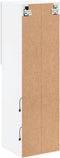 vidaXL - Tv-meubels - met - LED-verlichting - 2 - st - 30,5x30x102 - cm - wit