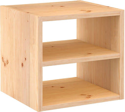 Astigarraga Vakkenkast - Open kast van PEFC grenen - 36x36cm - Bruin