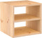 Astigarraga Vakkenkast - Open kast van PEFC grenen - 36x36cm - Bruin