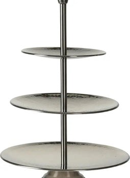 DoaBuy 3-laags etagère RVS Ø 16 - Ø 205 - Ø 25x36