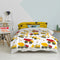 Dekbedovertrek set HappyFriday Mr Fox Machinery Multicolour Bed van 105 2 Onderdelen