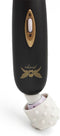 Pixey - Exceed V2 - Wand Vibrator met Beweegbare Kop - Zwart