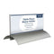 Europel - Tafelnaambord europel 61x150mm acryl aluminium