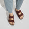 Birkenstock Arizona - Dames Slippers - Smal - Bruin (38)