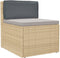 vidaXL - Ligbedkussen - voor - Rugleuning - Anthraciet - 80x40x12 - cm - Oxford - Stof