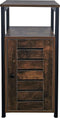 VDD Nachtkastje - Kastje - Industrieel - Vintage Bruin - Halkastje - Bijzettafel - 37x78x21 cm