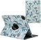 imoshion Tablet Hoes - Geschikt voor iPad Pro 12.9 (2022) / Pro 12.9 (2021) / Pro 12.9 (2020) / Pro 12.9 (2018) - 360° Draaibare Design Bookcase 3 inkepingen - Flowers