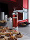 Marcato Atlas Deluxe koekjesmaker Koekjespers Met 20 sjablonen aluminium - Rood