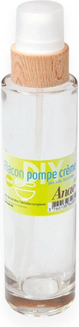 Glazen Pompflacon Crème - 200 ml