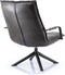 Fauteuil Mitchell - Antraciet - draaibare fauteuil