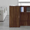 vidaXL - Opbergkast - 50x45x103,5 - cm - bewerkt - hout - bruin - eikenkleurig
