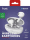 Trust Yavi ENC - Draadloze Bluetooth Oordopjes - Noise-Cancelling - Wit
