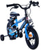 Volare Sportivo - Kinderfiets - 12 inch - 2 Handremmen - Blauw Zwart