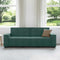 vidaXL - Driezitsbank - 180 - cm - fluweel - donkergroen