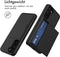 iMoshion Hoesje Geschikt voor Samsung Galaxy S21 Hoesje - Ruimte voor 2 pasjes - iMoshion Backcover met pasjeshouder - Zwart