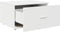 vidaXL - Ladekast - met - Wielen - Wit - 55x45x33.5 - cm - Bewerkt - Hout