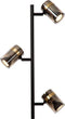 Lucide UPTON - Vloerlamp - 3xGU10 - Fumé