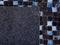 IKISU - Patchwork vloerkleed - Bruin - 140 x 200 cm - Koeienhuid leer