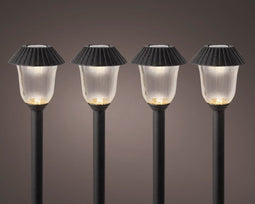 Solar stake light