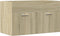 vidaXL - Wastafelkast - 80x38,5x46 - cm - spaanplaat - sonoma - eikenkleurig