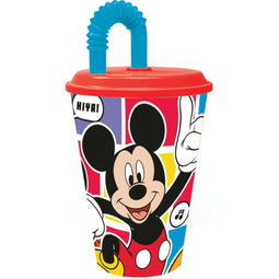 Beker met Rietje Mickey Mouse CZ11364 430 ml
