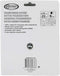 Hofftech Polijstschijf katoen - Ø 125 x 22 mm - wit - 6 mm stift - voor hout en metaal
