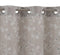 Gordijn Grijs Blommor 140 x 260 cm