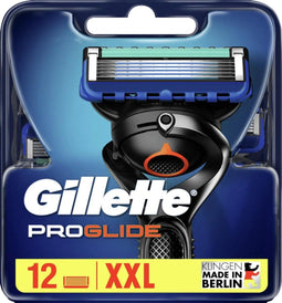 Gillette ProGlide Scheermesjes Voor Mannen - 12 Navulmesjes - XXL Voordeelverpakking
