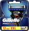 Gillette ProGlide Scheermesjes Voor Mannen - 12 Navulmesjes - XXL Voordeelverpakking