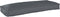 vidaXL - Ligbedkussen - Anthraciet - 100x40x8 - cm - Oxford - Stof