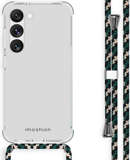 iMoshion Hoesje Geschikt voor Samsung Galaxy S23 Hoesje Met Koord - iMoshion Backcover met koord - Transparant