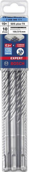Bosch Accessories EXPERT SDS plus-7X 2608900171 Hamerboor 10-delig 10.00 mm Gezamenlijke lengte 215 mm SDS-Plus 10 stuk