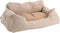 Flamingo Megan - Autostoel hond - Wasbare hoezen & antislip bodem - Beige