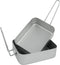 Bo-Trail Pannenset - 2-delig - Nestbaar met klapgreep - Aluminium (2 stuks)