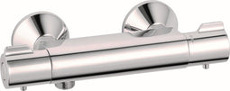 Plieger Comfort New - douchekraan thermostatisch - hartafstand 120mm - chroom