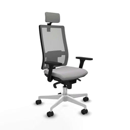 Bureaustoel Piqueras y Crespo 3D026N2 Lichtgrijs