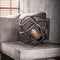 Tafellamp metaal - industriele lamp - tafellamp Zwart bruin