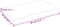 vidaXL - Tafelblad - 80x50x(2-6) - cm - onbehandeld - massief - eikenhout