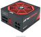Chieftec Chieftronic PowerPlay 750W - PSU - 80 PLUS Gold - Zwart Rood