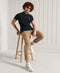 Superdry Classic Pique S/S - Heren Poloshirt - Korte Mouw - Navy Blauw - Maat 3XL