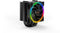 be quiet! Pure Rock 2 FX - CPU Koeler - ARGB-verlichting 150W TDP - Zwart