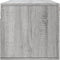 vidaXL - Wandkast - 100x36,5x35 - cm - bewerkt - hout - grijs - sonoma - eikenkleurig
